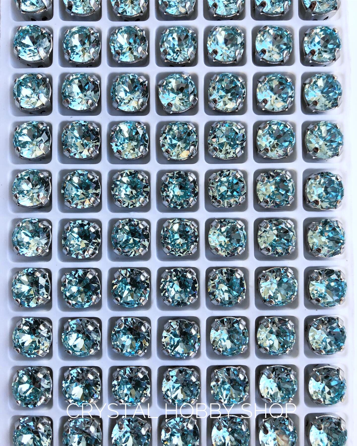 Шатон 8 мм голубой Lux Фото товара