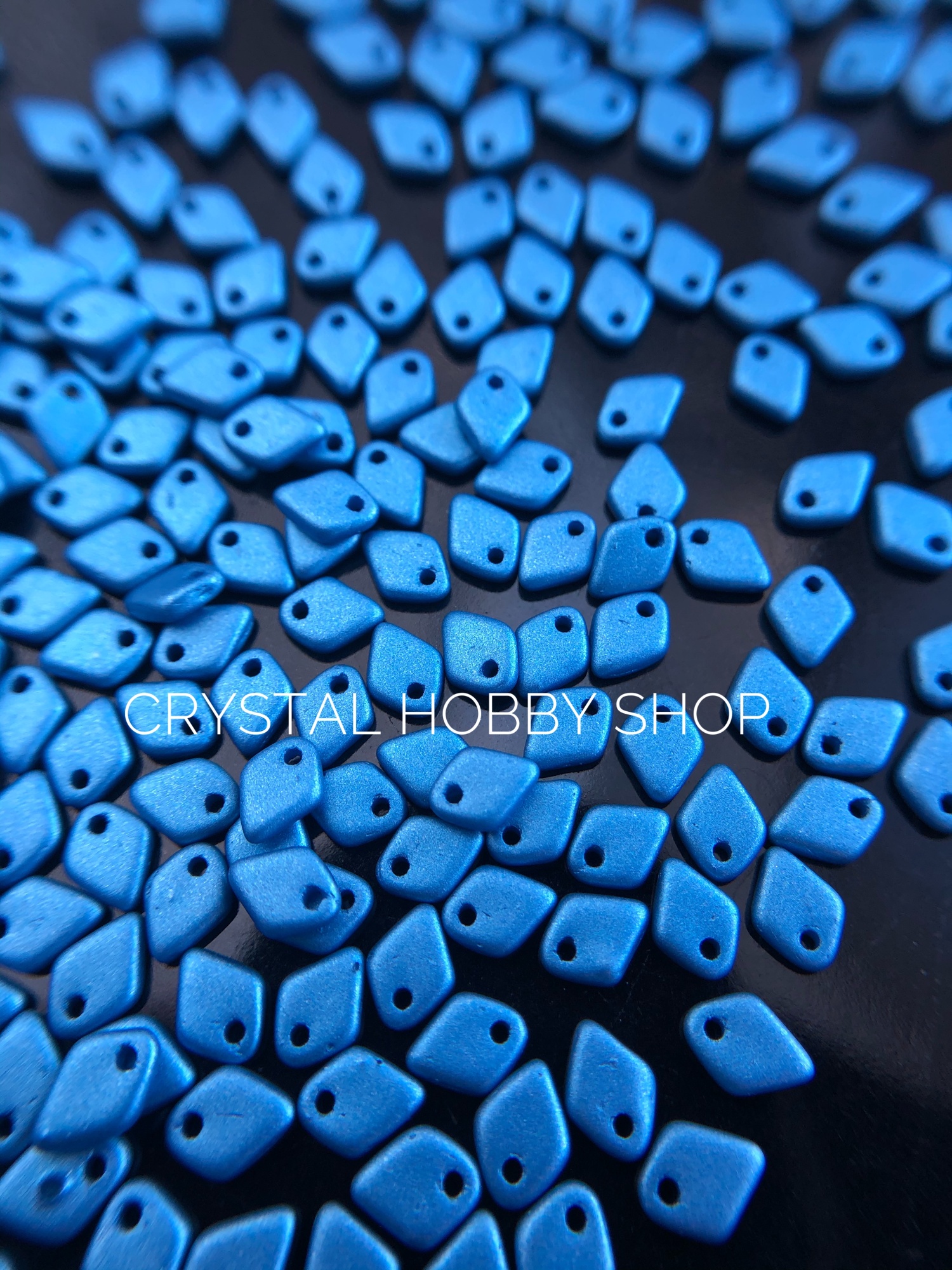 Dragon scale beads 1.5/5 mm #29434 Metallic Sea Blue